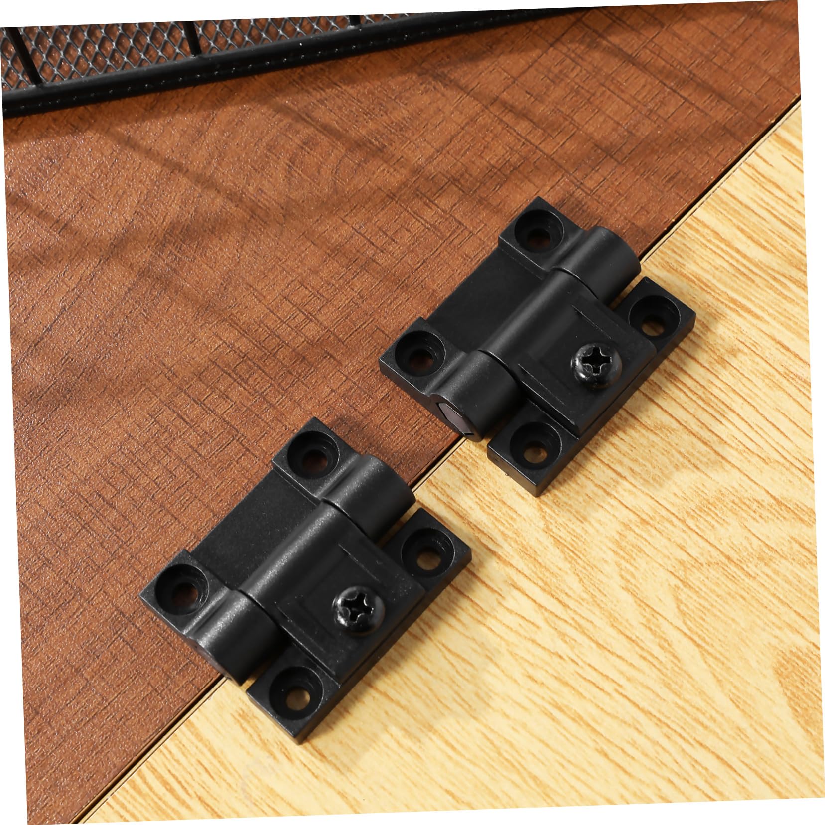 HOMSFOU 10pezzi Cerniere Regolabile in Plastica Robusta Cerniere Per Scatole Di Legno Porte Di Armadi Finestre Miniature Per Mobili Molla Per Scrivanie Armadietti Basso Rumore Per Interni