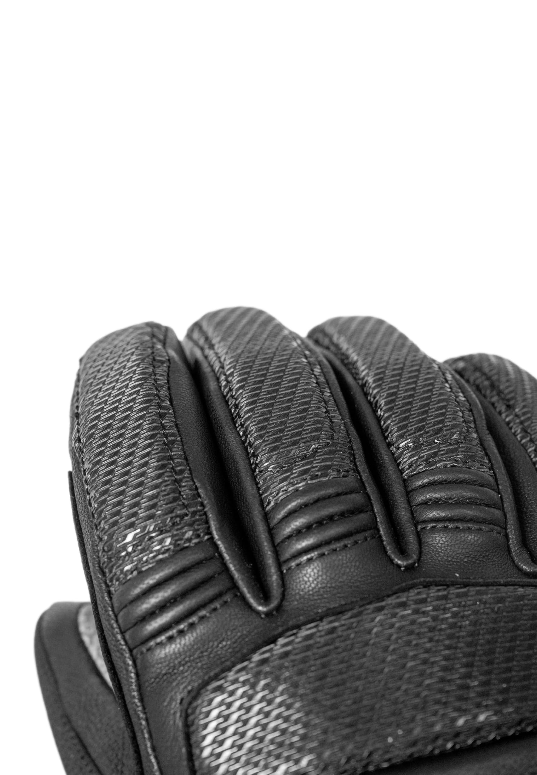 Reusch Alpine Master Unisex Skihandschuhe – Wasserabweisende & Winddichte Winterhandschuhe mit Ziegenleder, Knöchel- & Fingerpolsterung, Warm, Atmungsaktiv, Robust