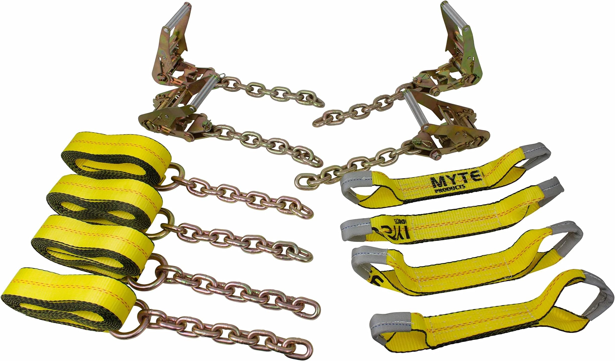 Mytee Products 8 Point Roll Back Tie Dow System w/Chain End - 18ft