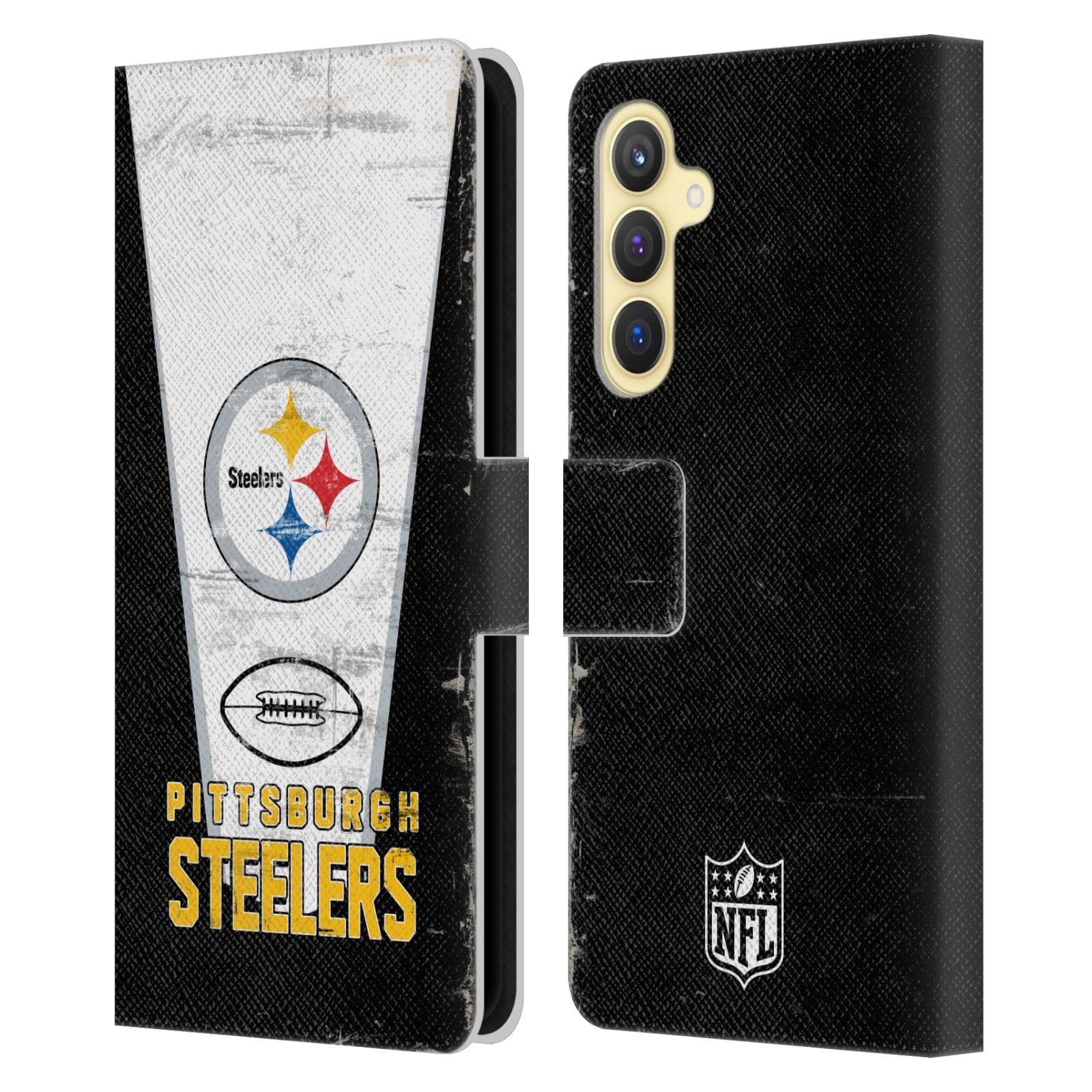 Funda tipo libro Samsung Galaxy S23 FE NFL Pittsburgh Steelers 7