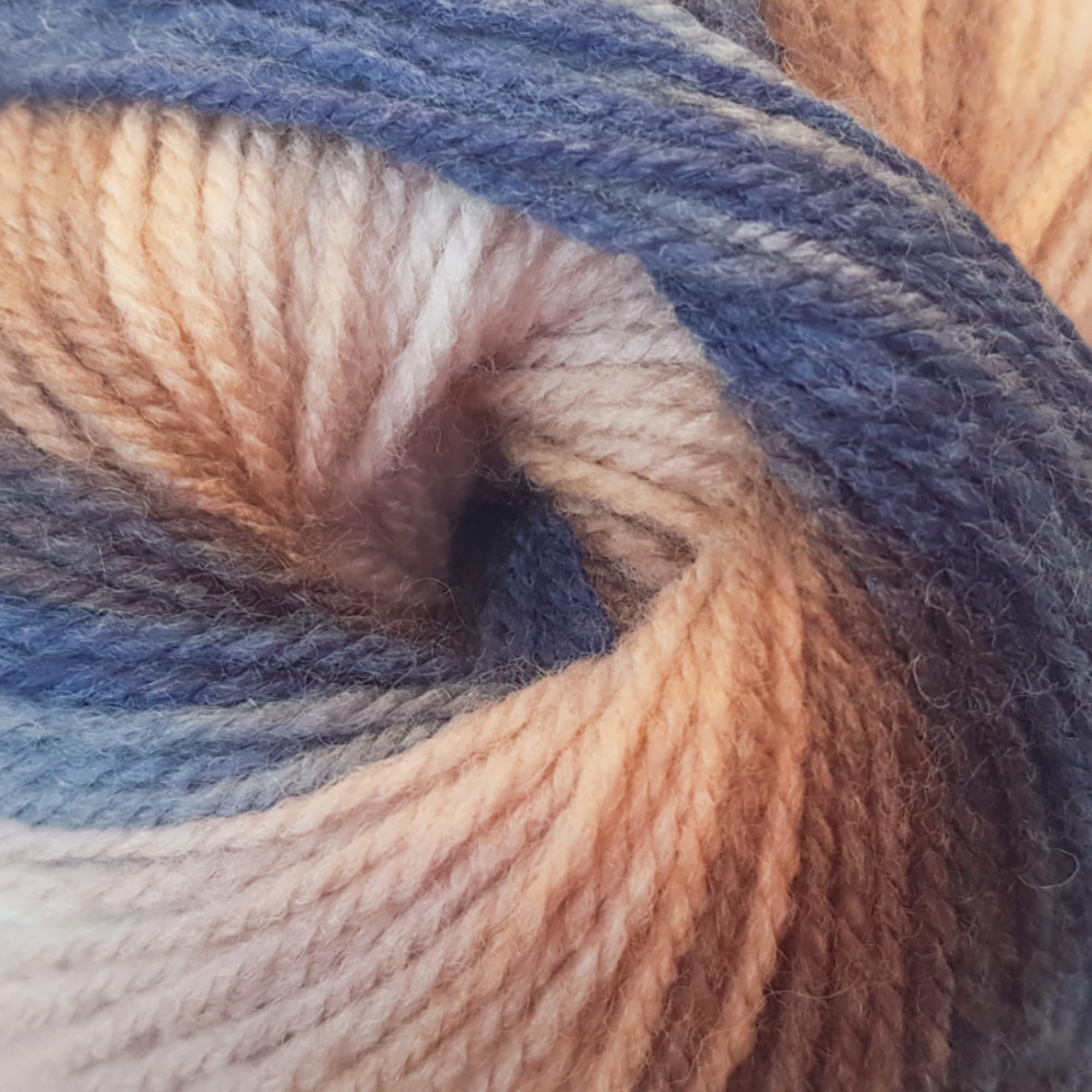 Aurora DK 100g - James C Brett - Multicoloured Ombre Effect Wool Yarn for Knitting and Crochet Double Knit (AU 10)
