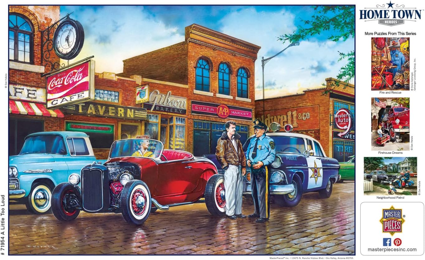 MasterPieces 1000 Piece Jigsaw Puzzle for Adults & Family - A Little Too Loud - Big Pieces - 19.25"x26.75" - Eco-Friendly, Matte Finish, Ages 14+