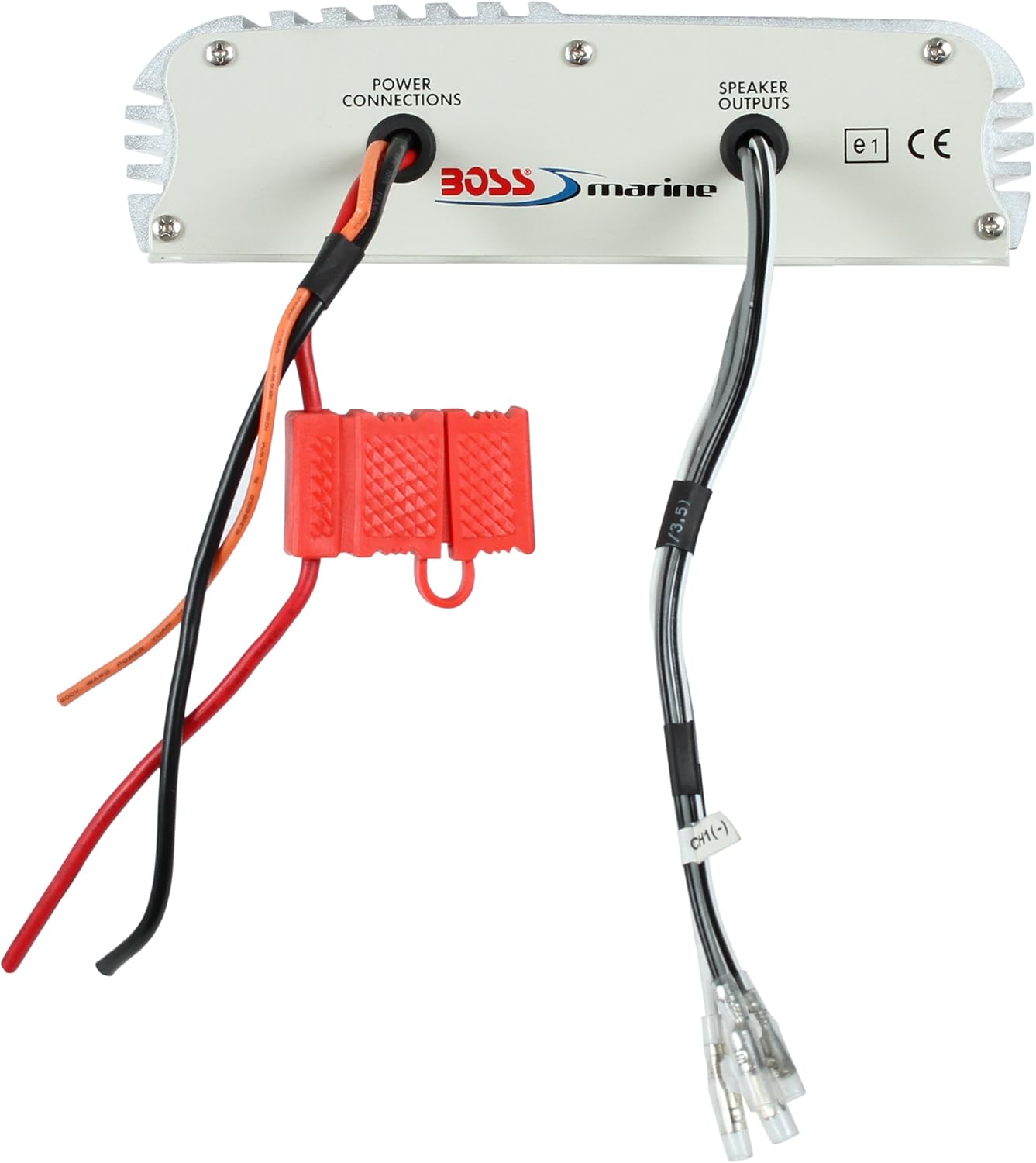 BOSS Audio Systems MR800 Marine Grade 800 Watt, 2 Channel, 2 4 Ohm Stable Class AB, Full Range, Bridgeable, Mosfet Power Supply Amplifier with Remote Subwoofer Control : Electronics