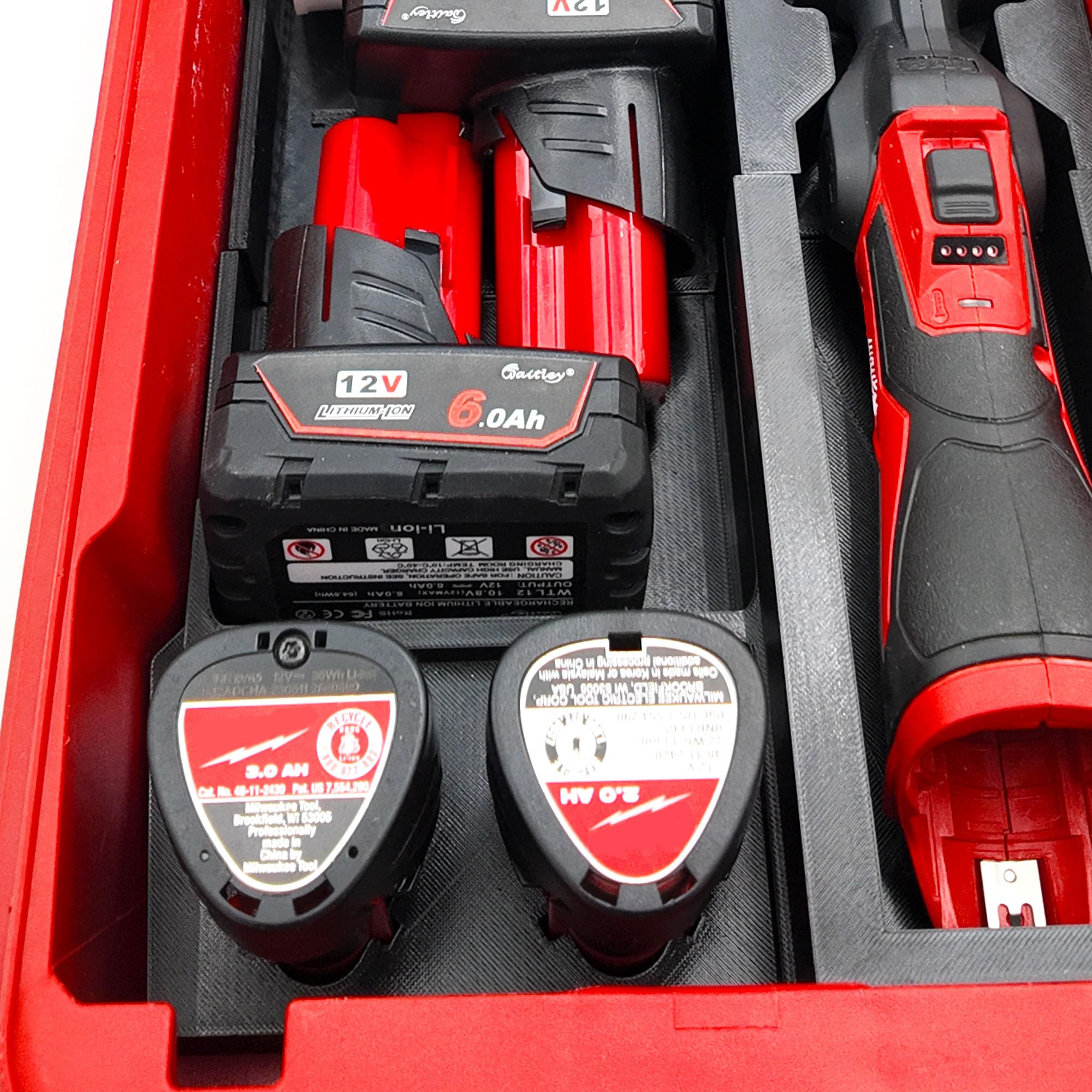 Organiseur de fer à souder M12 et doublure pour boîte à outils Milwauke Compact Organizer