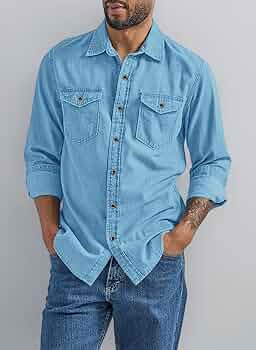 Carhartt WIP BRAXTON SHIRT - Chemise - bleach/wax/bleu clair