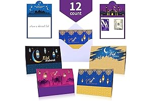 Blulu Eid Mubarak Money and Gift Card Holders