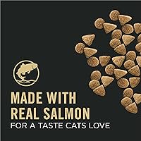 Vista 2 de Purina Pro Plan Vital Systems - Alimento seco para gatos adultos con fórmula de salmón y huevo 4 en 1 - Bolsa de 3 libras