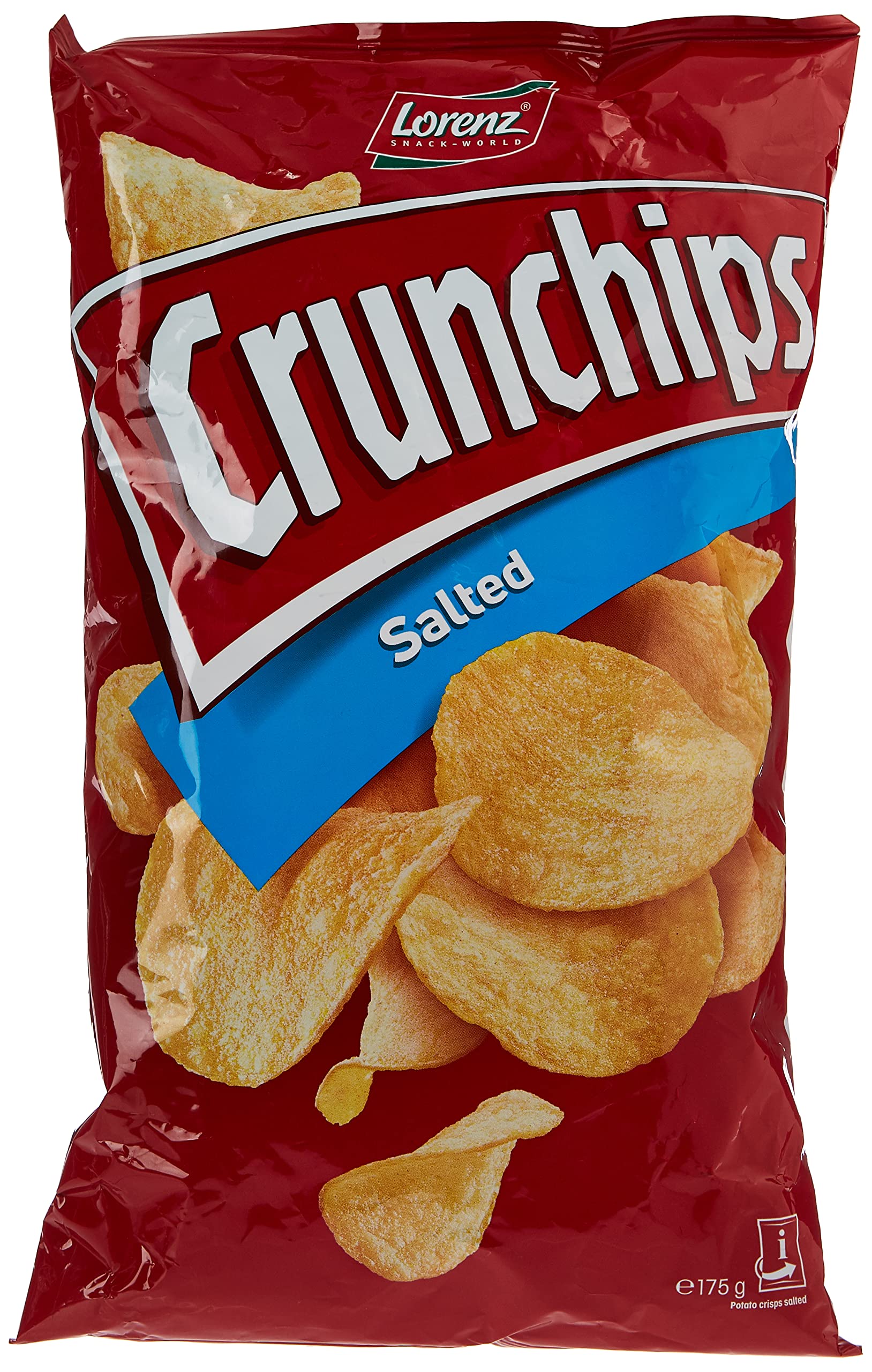 LORENZCrunchips Salted 175 Gm