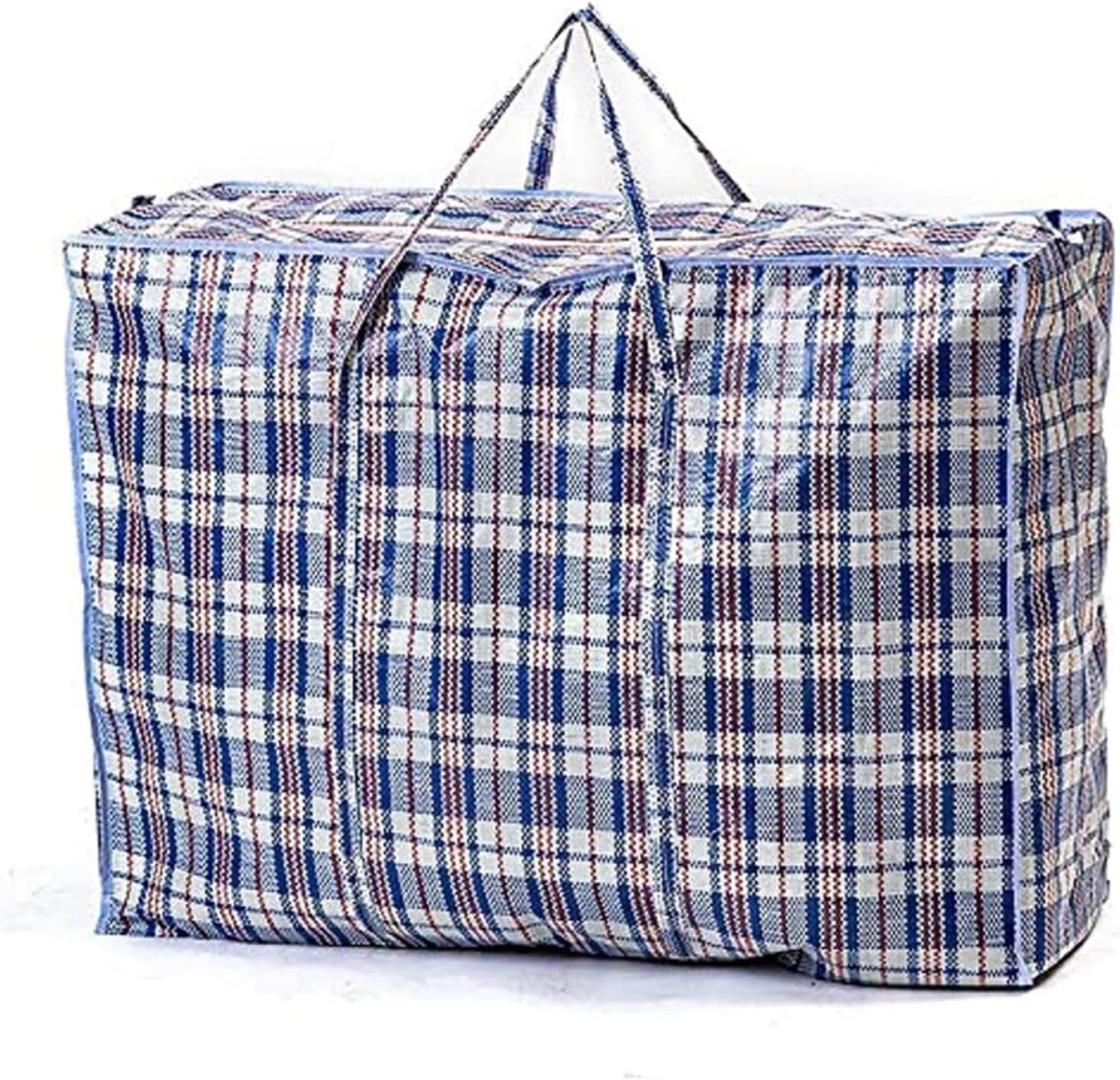 Extra Large Strong and Durable Storage Bags Ideal for Laundry/Moving House/Shopping/Storage/Reusable Store Zip Bag Packaging(80x24x60cm)