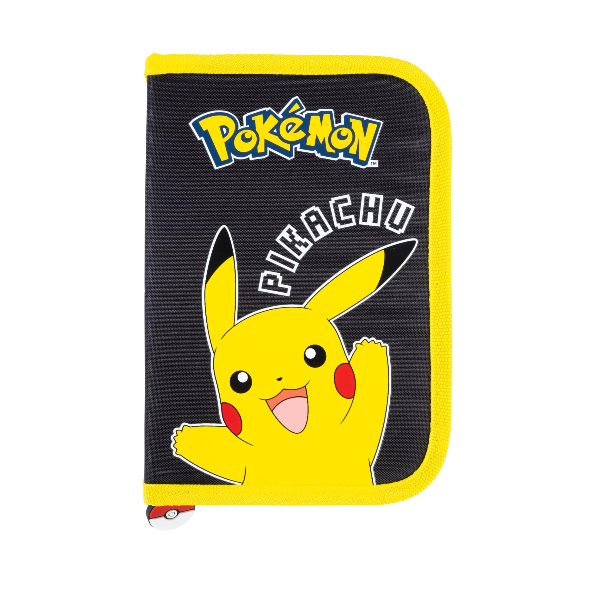 St. Majewski - Schulranzen für Jungen und Mädchen, 4er-Set - Schul-Rucksack für Kinder mit Federmäppchen - Schuhbeutel und Hausaufgabenheft- Pokemon Motiv