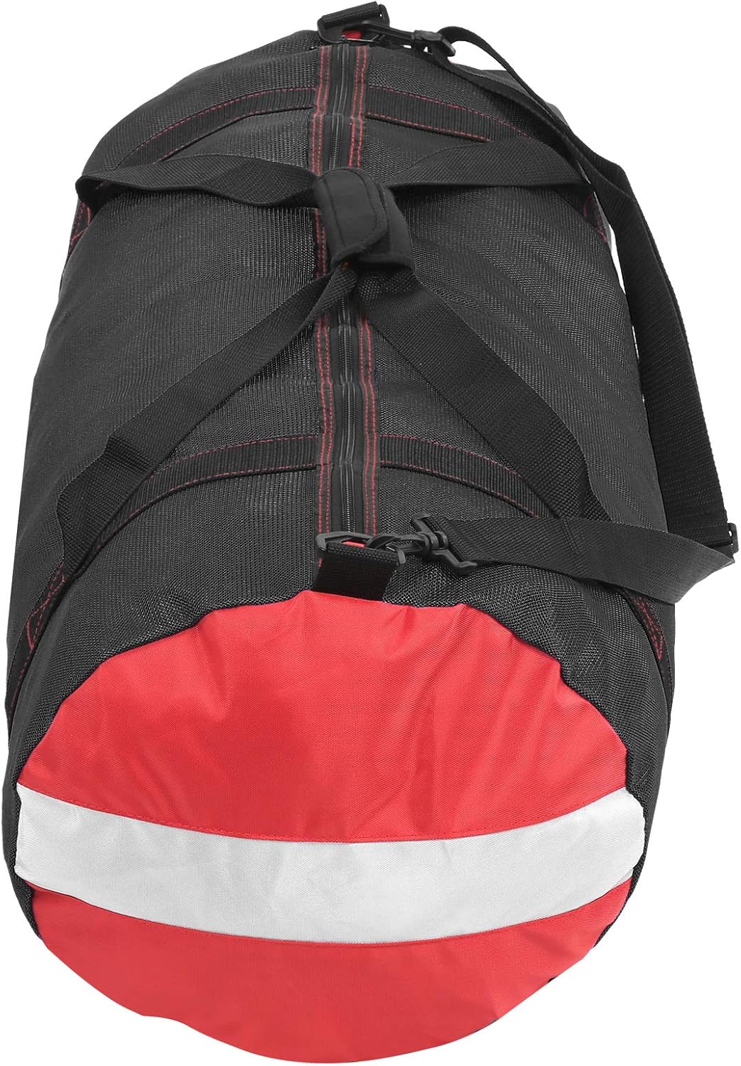 EVTSCAN Big Mesh Backpack for Wet Swimming, Diving Storage Mesh Shoulder Bag Pack Handbag Equipment for Flipper Wet Clothes PVC Oxford