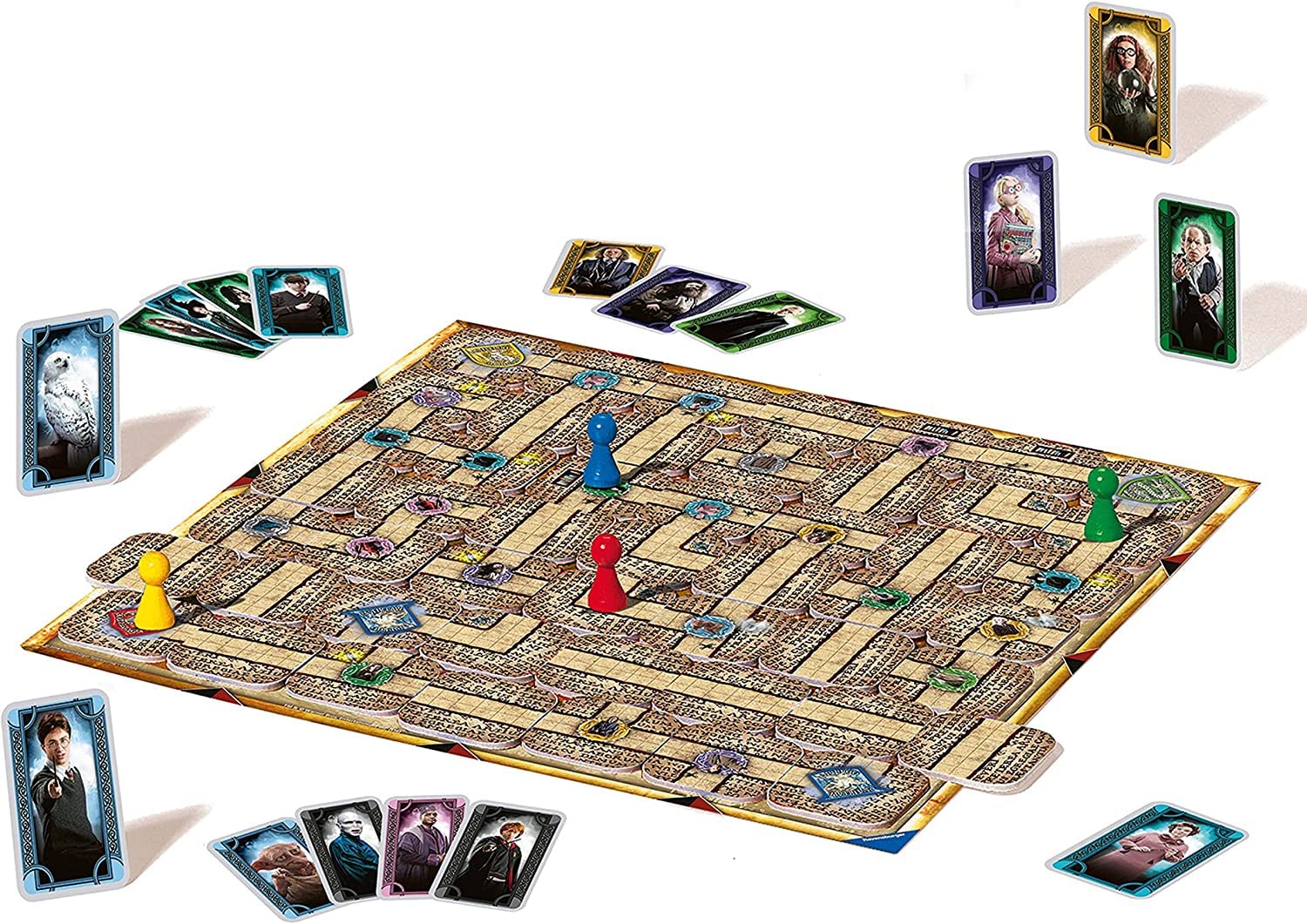 Ravensburger Gioco Da Tavolo Harry Potter: Lotta Contro Le Forze Oscure, Per 3-10 Giocatori, Dai 9 Anni. Basato Sul Gioco Dei Lupi Mannari.