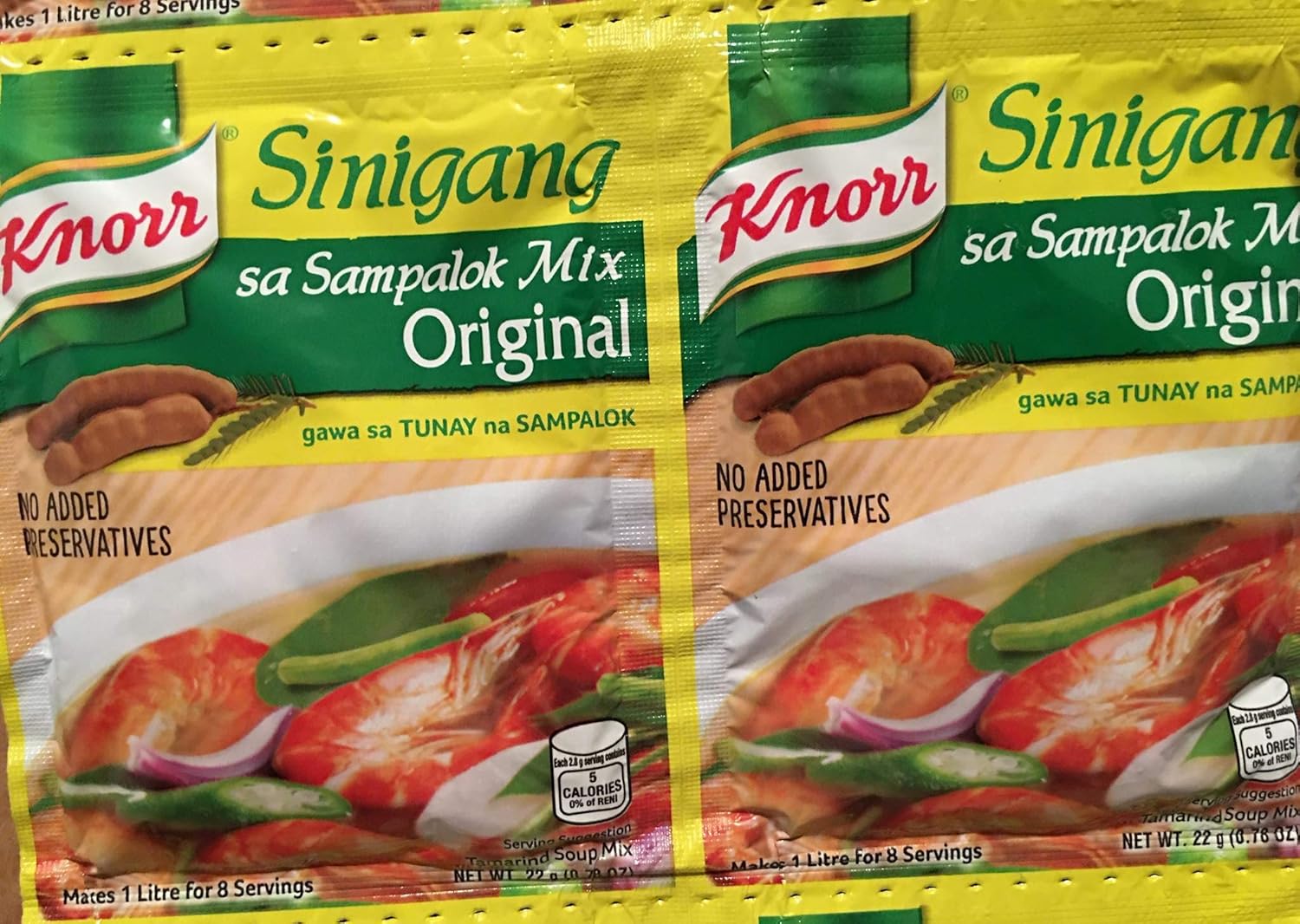 2 X Knorr Sinigang Sampalok Mix Original Amazon Co Uk Grocery