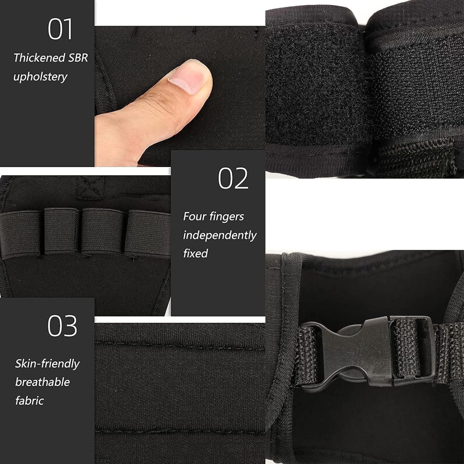 Gants D'entraînement Auxiliaires Pour Main - Anti-spasticité, Aide à La Rééducation, Neuf