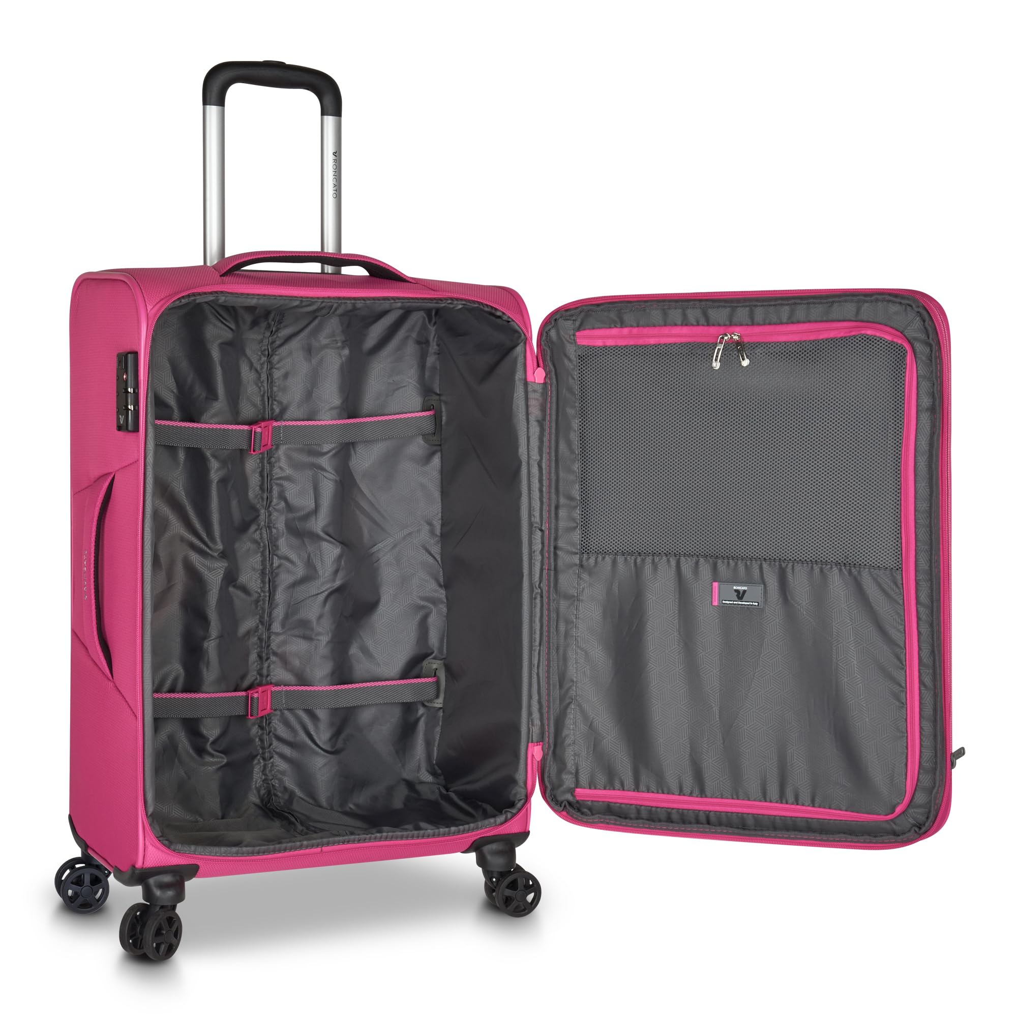 Roncato JAZZ 4.0 Trolley medio 65 cm Espandibile - Fucsia