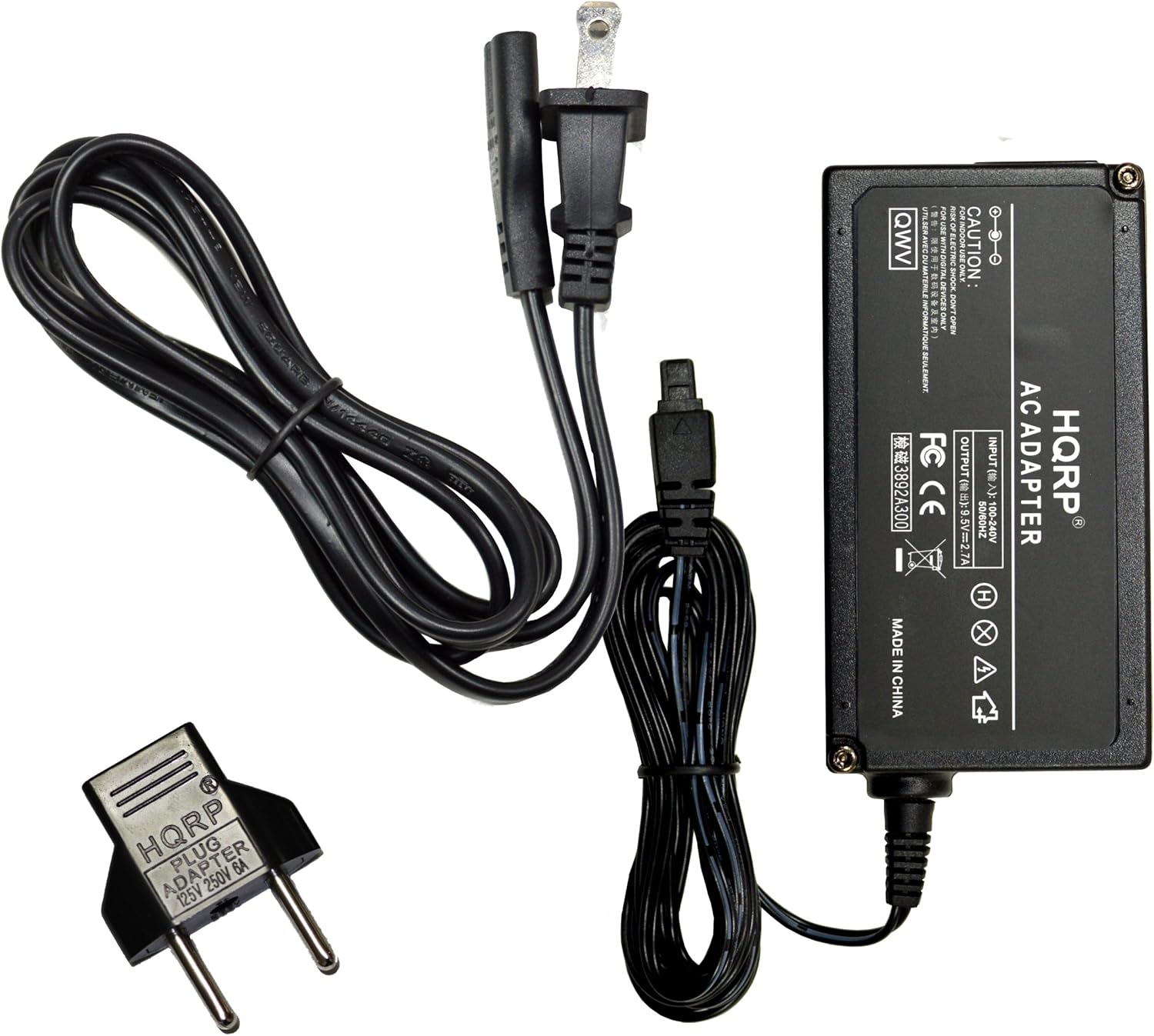 HQRP Replacement AC Adapter Charger Compatible with Canon