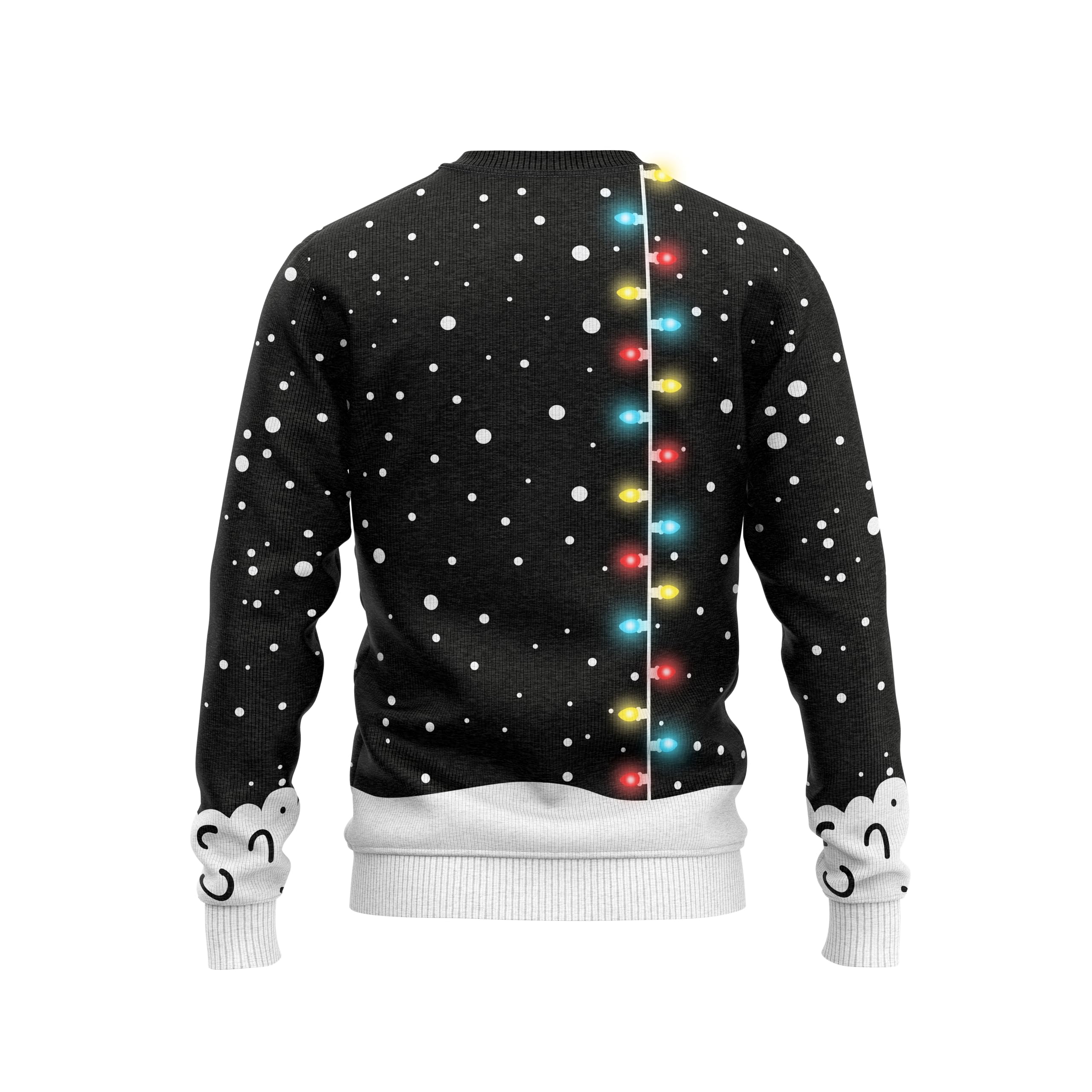 JAP Christmas - Pull de Noel - Pull Noel pour Femme et Homme - Pull Moche de Noel - LED