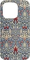 Vista 14 de William Morris Snakeshead Wallpaper Art Deco Nouveau Case for iPhone 16
