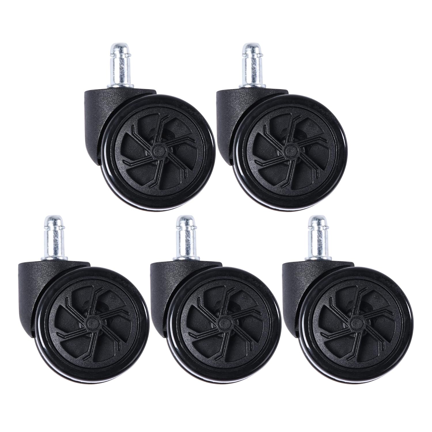 Frassie 28 Inch Office Chair Base Replacement with 5 Casters, Heavy Duty Chair Metal Base Part : Office Products