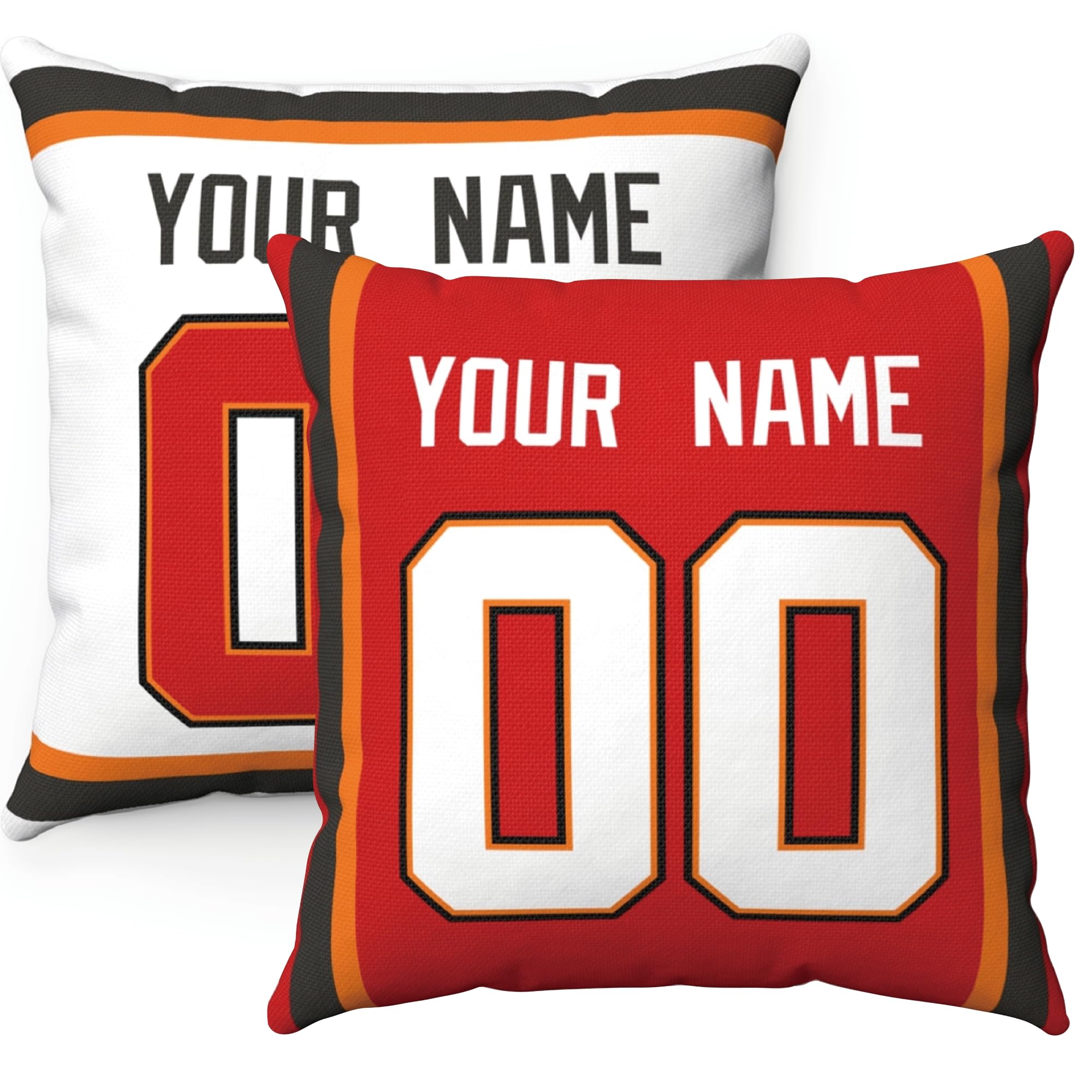 ANTKING 2 Pack Custom Throw Pillow Personalized Gifts for Men Women Boys