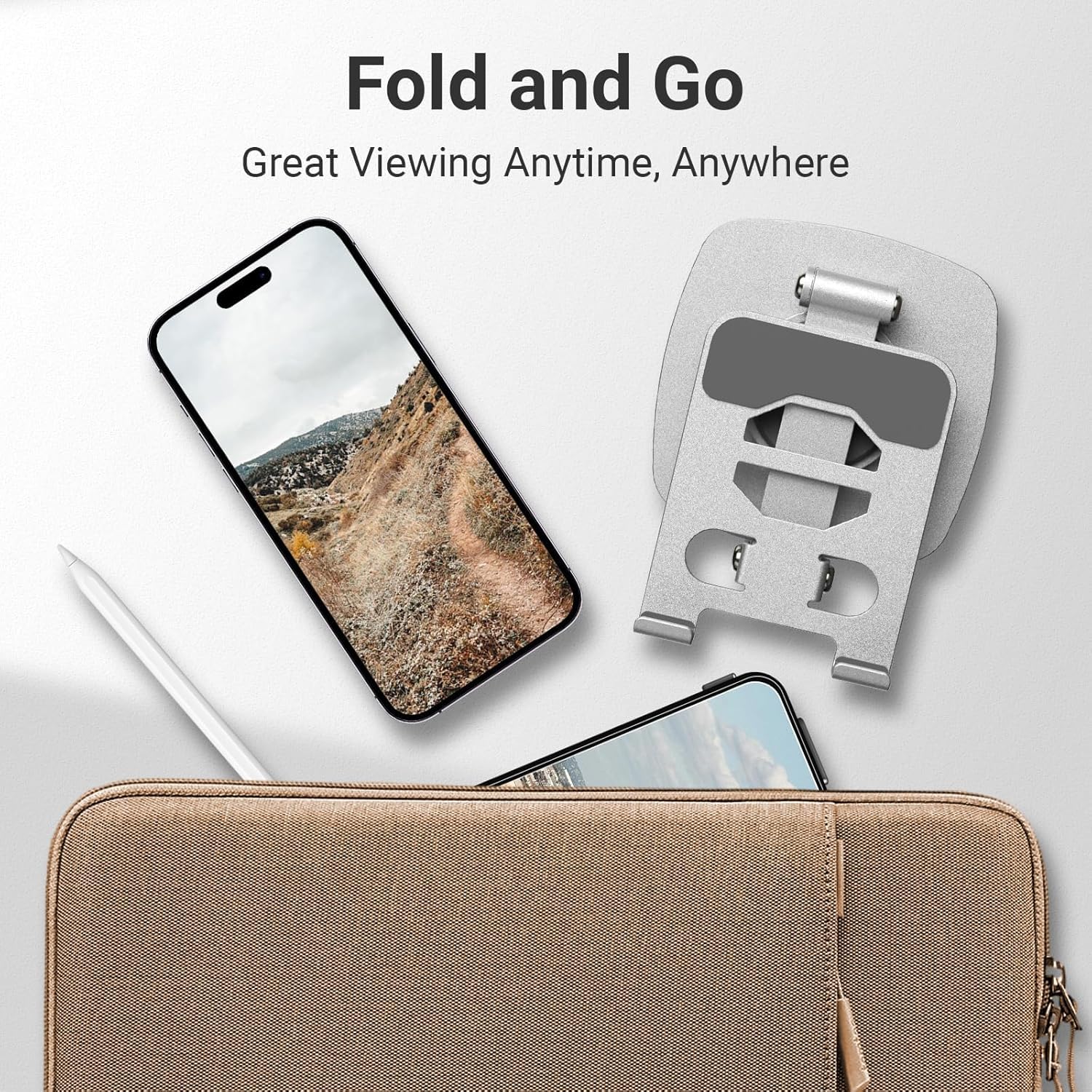 Support Téléphone Voiture Réglable en Hauteur Rotation 360° pour Tous Téléphones et Tablettes