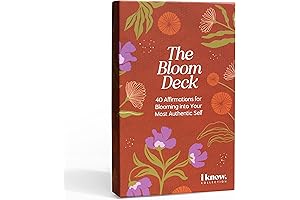 Bloom Affirmation Cards Deck - A Flourishing Garden of Self-Care