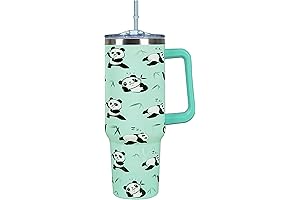 Kawaii Panda Tumbler for Boba Lovers