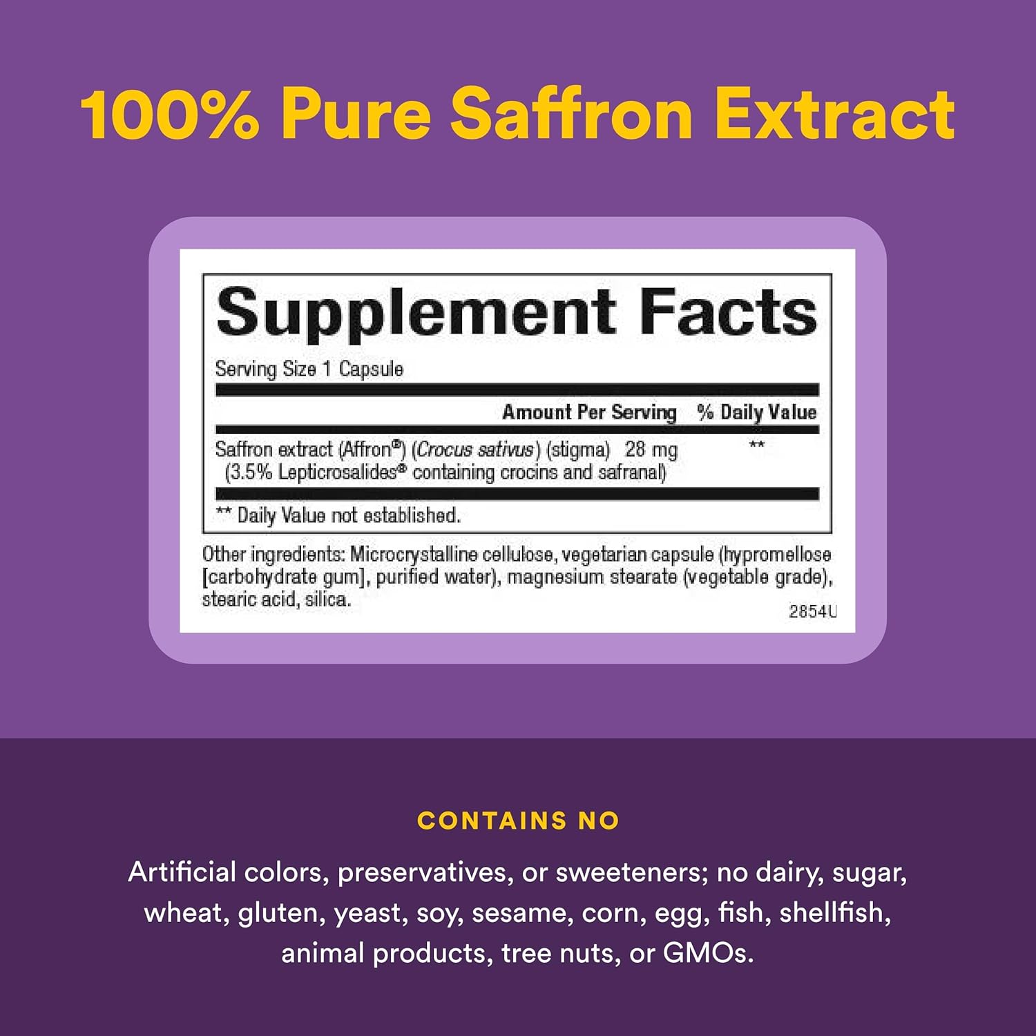 Natural Factors, Stress-Relax Affron Saffron Extract 28 mg, 30 Vegetarian Capsules - Image 4