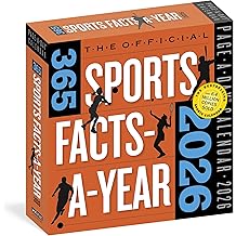 官方 365 Sports Facts-A-Year Page-A-Day&reg; Calendar 2026:琐事、破纪录的事实、来自胜利和名言的背后