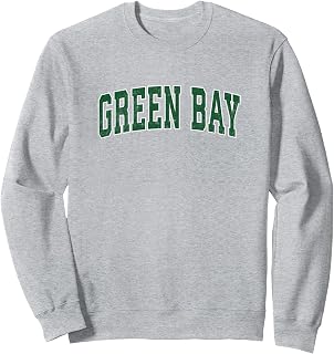 Green Bay Wisconsin WI Vintage Athletic Sports Sweatshirt