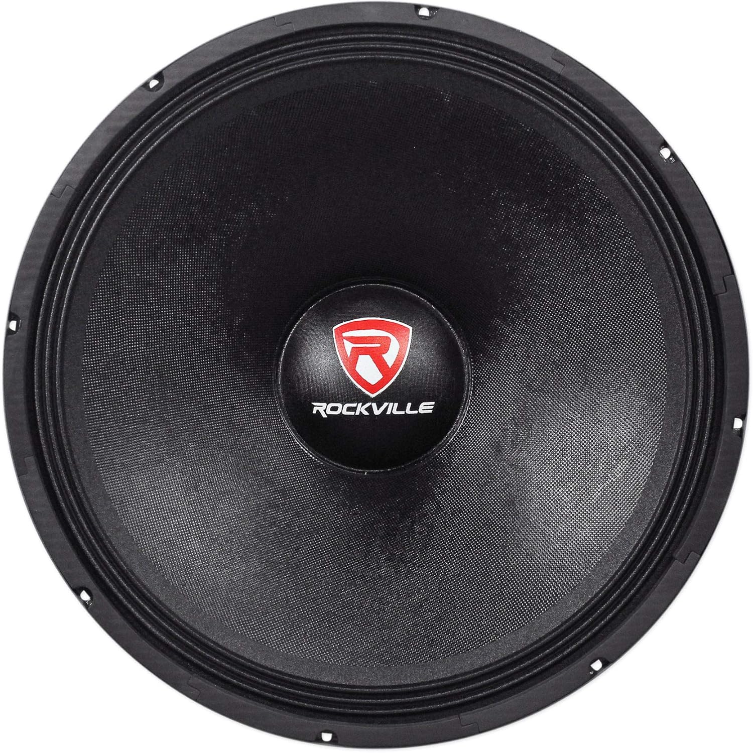 Rockville RVW1800P4 1800W 18" 4-Ohm Raw DJ Subwoofer, 900W RMS, 3" 4-Layer CCAW Voice Coil, Kevlar-Reinforced Cone, 107oz Magnet, for DJ, PA, and Bass Guitar