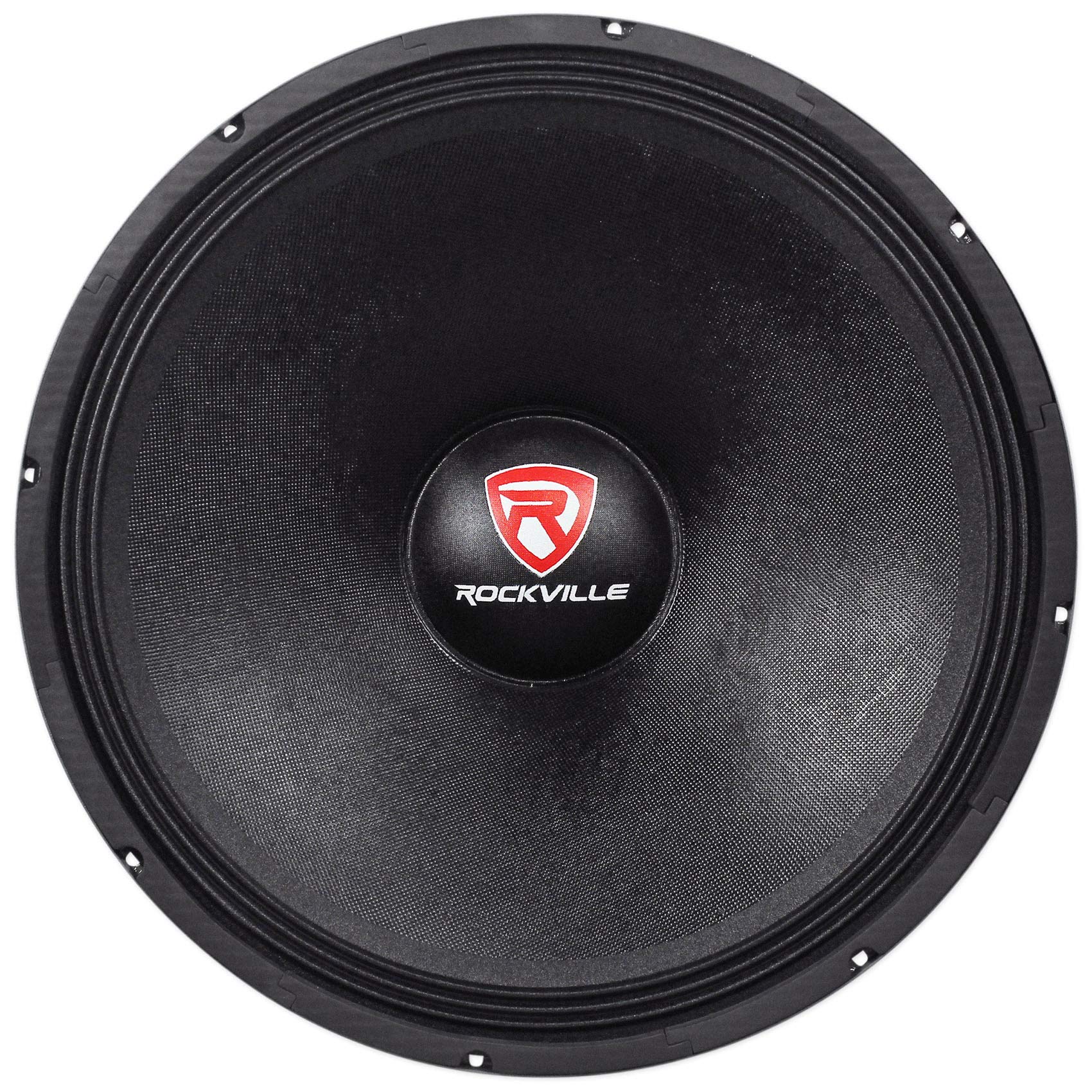 Rockville RVW1800P4 1800w Raw DJ Subwoofer 4 Ohm Sub Woofer 107OZ Magnet, 18