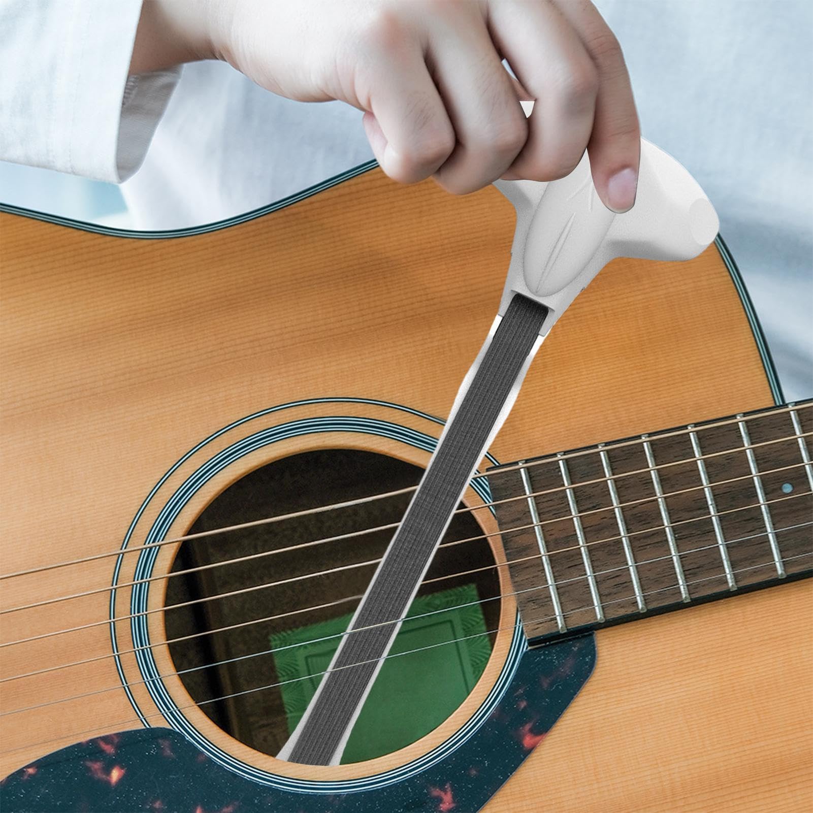 Plettri per chitarra, plettri unici, plettri per chitarra leggera ed | elastica, liscia e portatile - per chitarra con strumenti a corda doppia faccia per classe scuola di viaggio Soydan