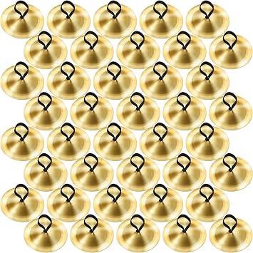 40 Pcs Finger Cymbals Belly Dancing Musical Instrument Percussion Zills Instruments for Adults Dancer Party Show Festival PerformanceGold
