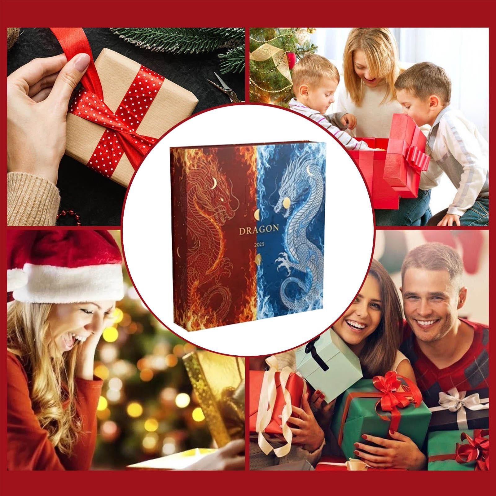Adventskalender 2025-2025 Party Deko 2D Niedlich,Deko Countdown Kalender | Für Indoor Schreibtisch Vitrine Schlafzimmer Eingangsbereich Kinder Erwachsene