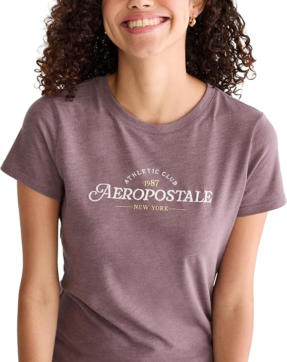 AEROPOSTALE Women's Aero Script Graphic Tee
