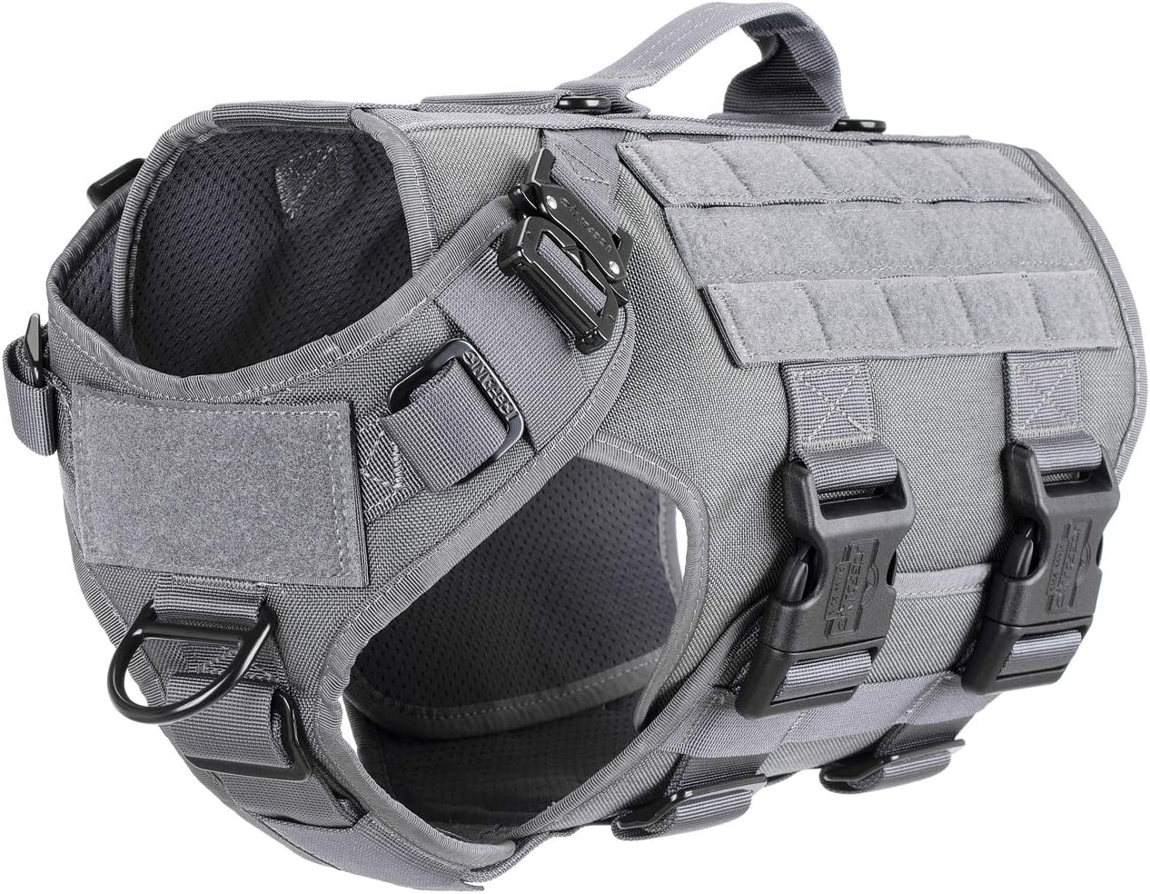 ICEFANG Tactical Dog Operation Harness with 6X Buckle,Dog