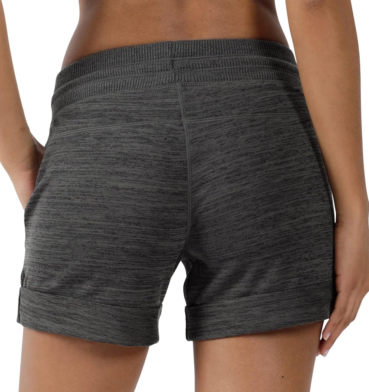 90 Degree by Reflex Soft Comfy Activewear Lounge Shorts with Pockets and Drawstring for Women at  Women’s Clothing store