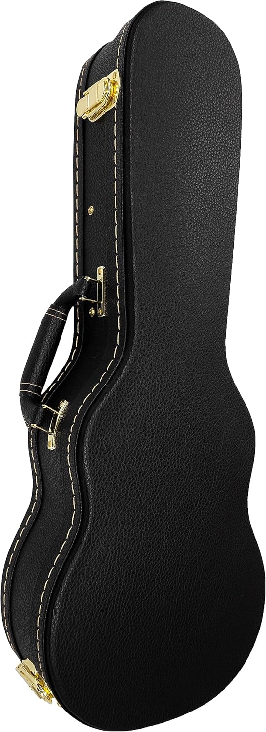 KIWAYA] HCK-C Original Hard Case for Concert Ukulele (With 2 Shoulders/Storage Pocket/Key Included)