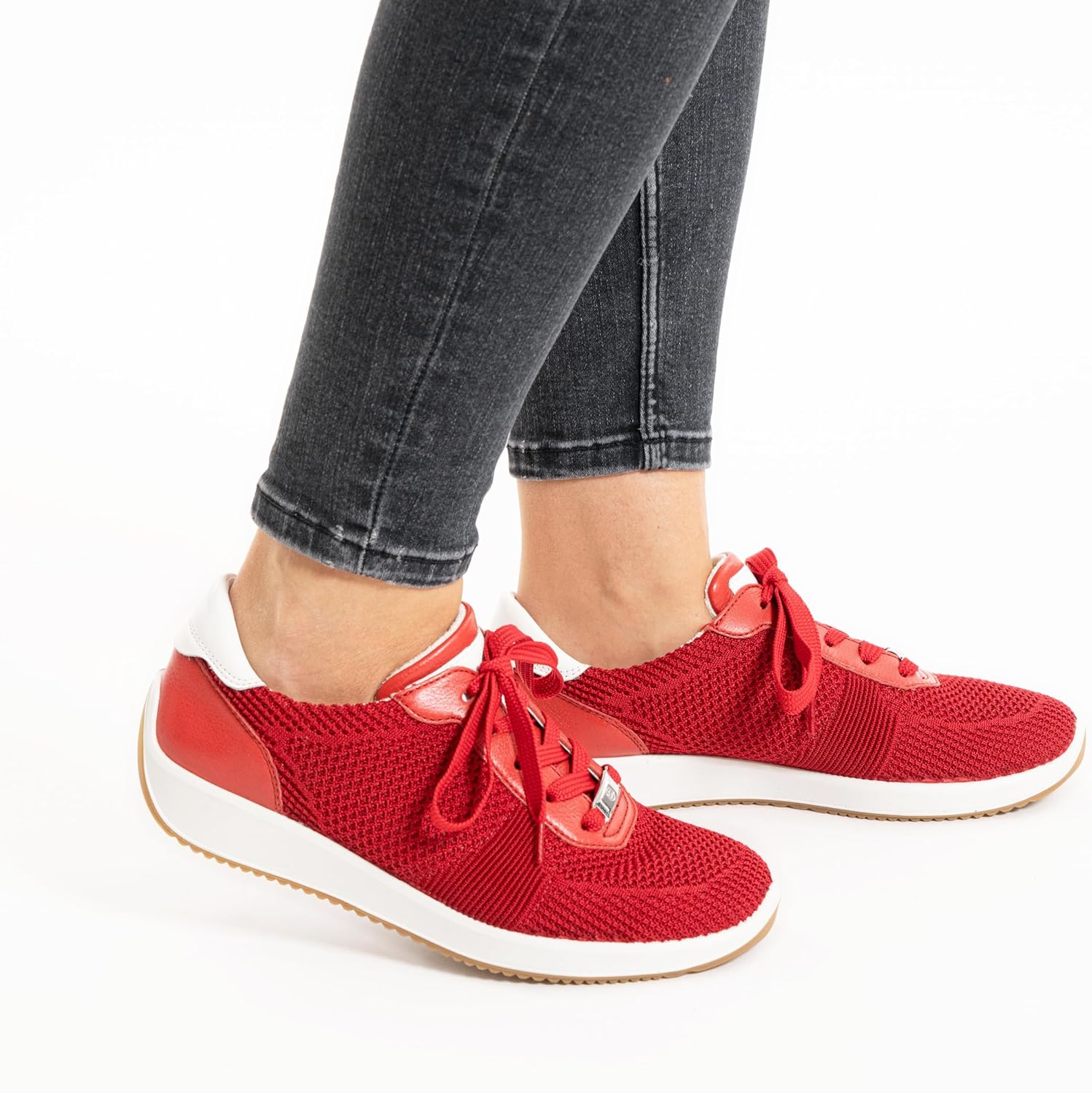 ARA Lissabon sneakers voor dames, Blauw Night, 39 EU