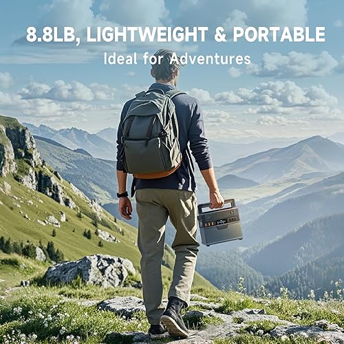 Miniatura 5 de ALLPOWERS Estación de energía portátil de 300 W, generador solar de 288 Wh78000 mAh con carga inalámbrica, batería de banco de energía solar S300LUS