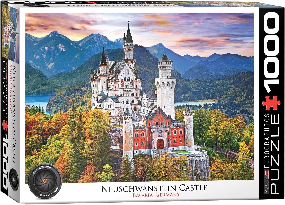 Neuschwanstein Castle Germany 1000pc Puzzle