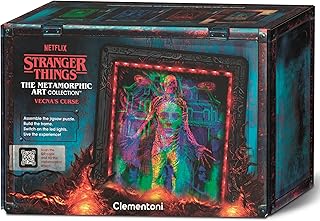 Comprar Clementoni Puzzle Stranger Things - VECNA'S Curse - con luz LED: Rompecabezas de 520 Piezas, Escena Que Cambia de Color con Vecna, MAX y Eddie del Hellfireclub de la Temporada 4