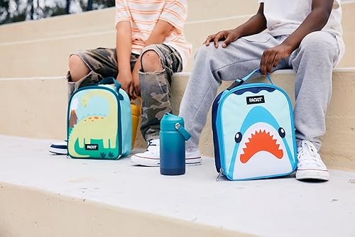 Miniatura 5 de PackIt Lonchera congelable para tiempo de juego, Spaceman, construida con tecnología EcoFreeze, plegable, reutilizable, cierre con cremallera con