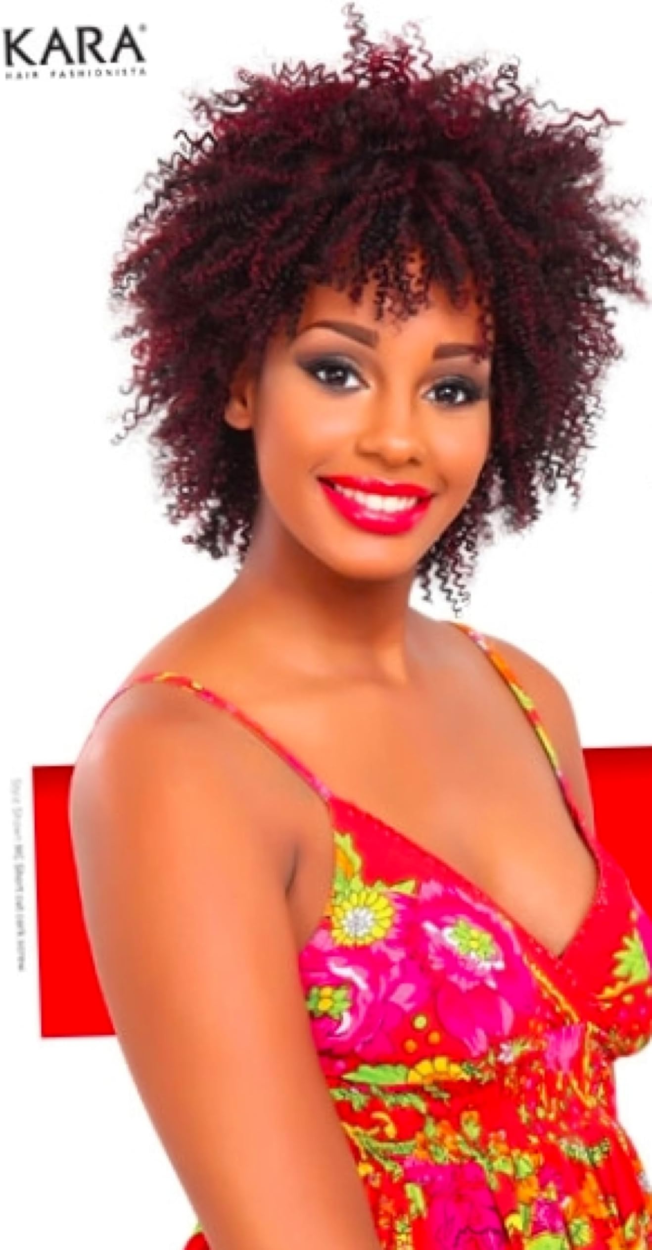 MC Michelle Super Curly Hair Extension Human Hair Blend 5 Pcs Set (#1 Jet black)