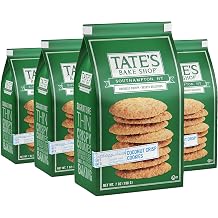 Tates Bake Shop Coconut Crisp Cookies, 4 - 7 oz Bags