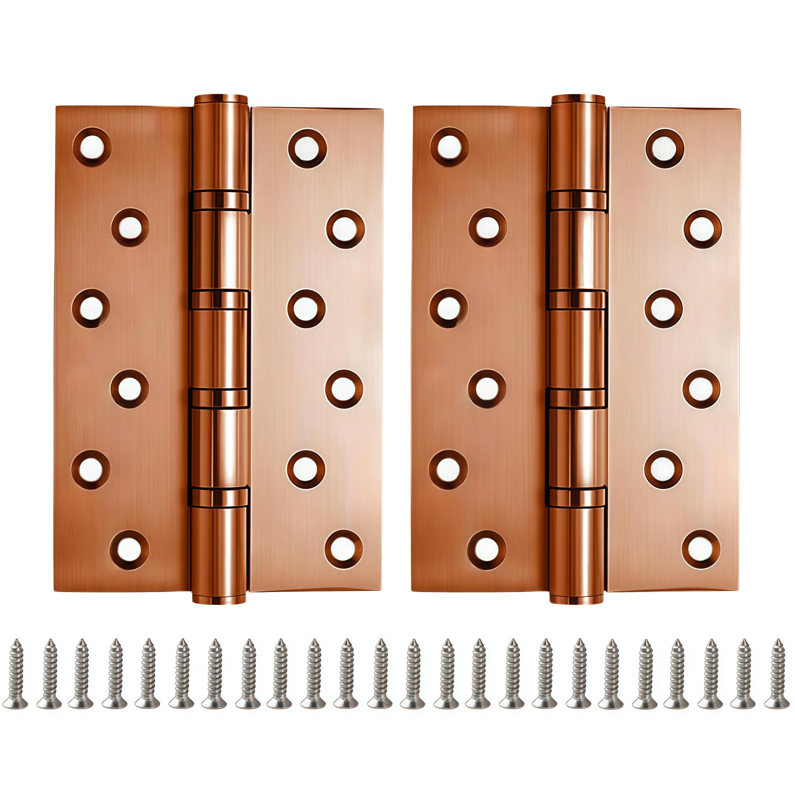 2 Pack Duty Stainless Casement Hinges 6 Inch 3.5mm Thick Antique Bronze