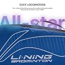 Li-Ning All Star Single Zip Polyester Badminton Kit Bag (Royal Blue, Large) | Dedicated Compartments | Unisex - Men, Boys, Girls, Women gallery image