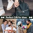REHOYO Portable Wireless Heated Hair and Beard Straightening Brush, 3 Temperature Settings, Anti-Fire and Ionic Technology, Home and Travel gallery image