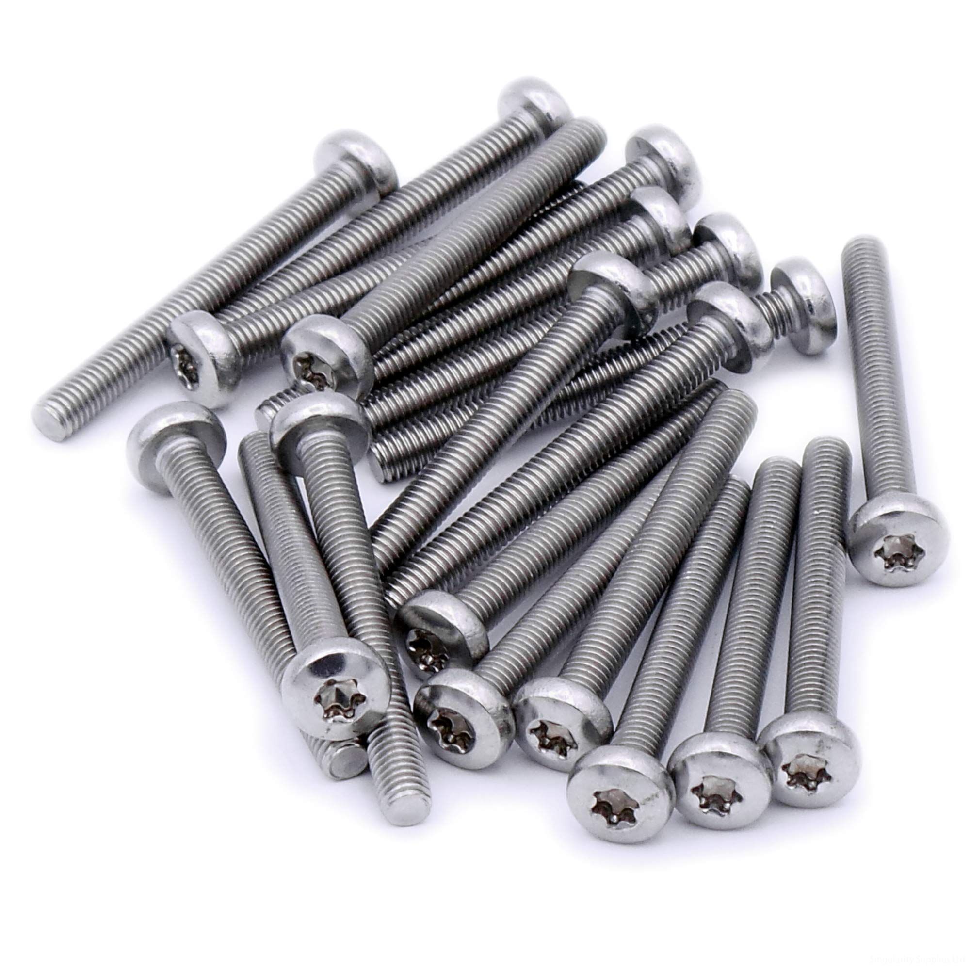 Singularity Supplies M2 (2Mm X 6Mm) Tx Pan Machine Screw (Bolt) - Stainless Steel (A2) (Pack Of 20)